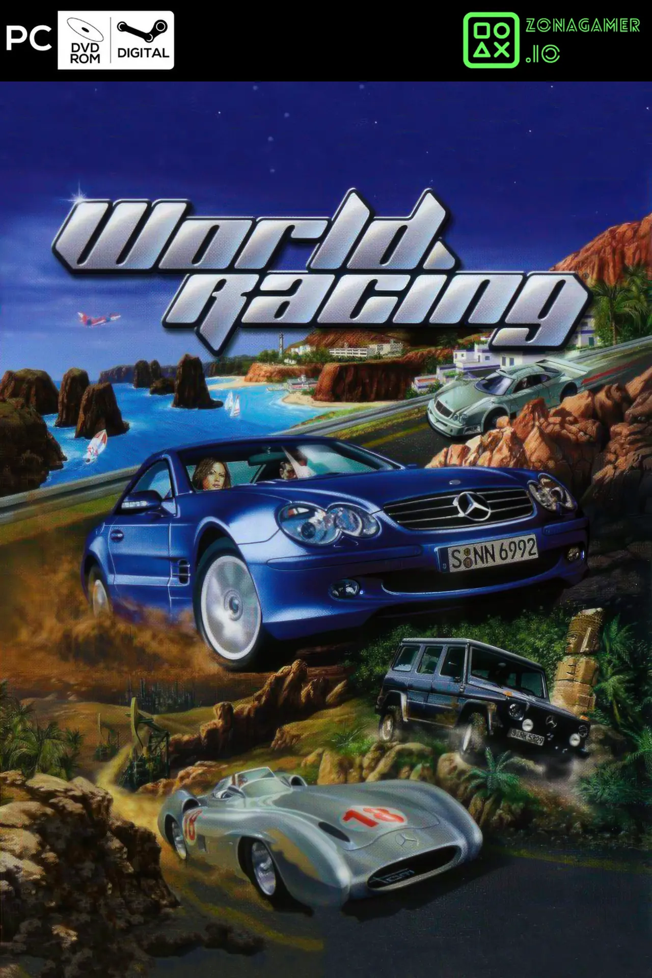 Mercedes Benz World Racing ZonaGamer.io