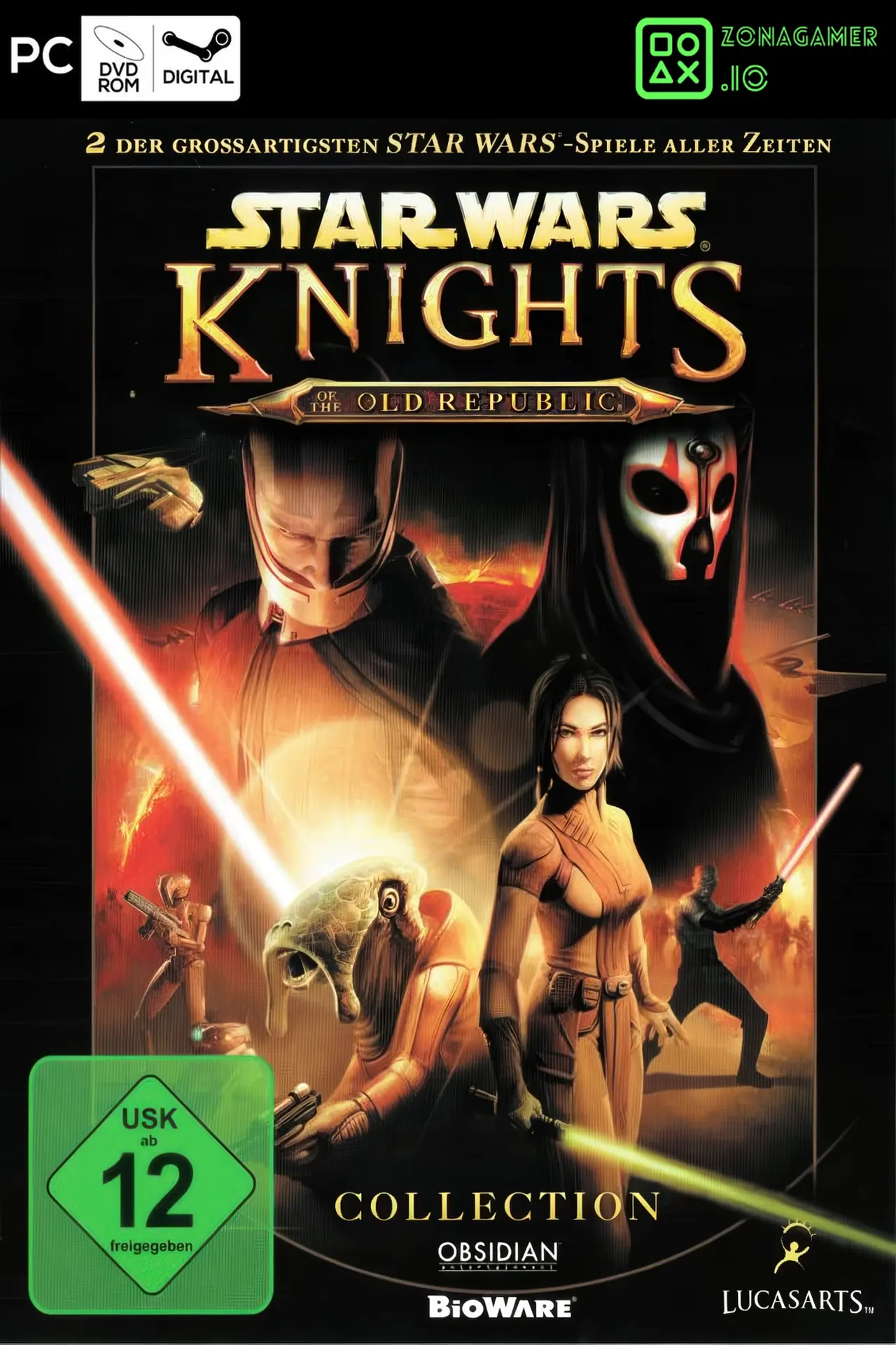 Star Wars Knights of the Old Republic Collection ZonaGamer